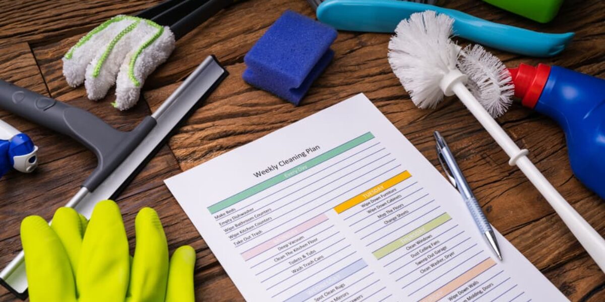 Guide to Making a Cleaning Schedule That Works for You