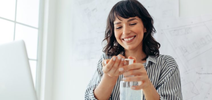 How can you prevent the spread of the flu in the workplace