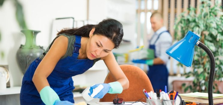 Why is it important to keep the office clean