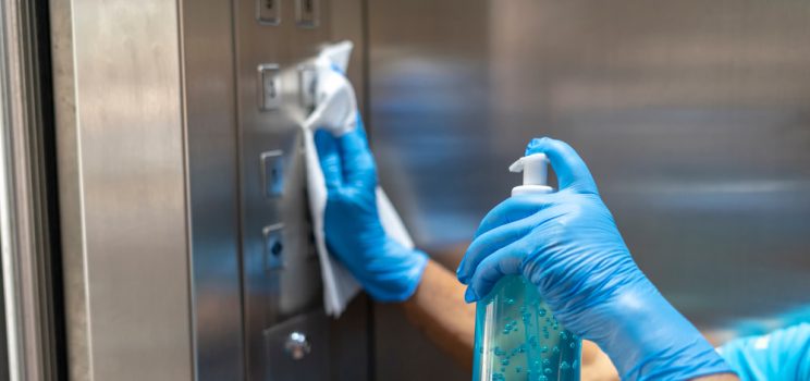 What are the germ hotspots in the workplace
